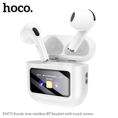 Tai nghe bluetooth HOCO EW73 True Wireless V5.4 30mAh/300mAh có màn hình cảm ứng kiểu dáng AIRPODS chính hãng [BH: 1 NĂM]