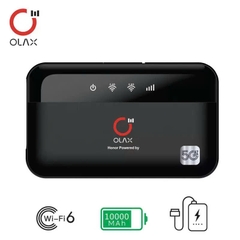 Bộ phát WIFI 6 bằng sim OLAX M100 tốc độ 300Mbps pin 1000mAh siêu trâu [BH 6 THÁNG]