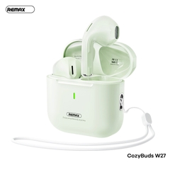 Tai nghe Bluetooth Remax Cozybuds W27 True Wireless V5.4 kiểu dáng airpods chính hãng [BH 1 năm]