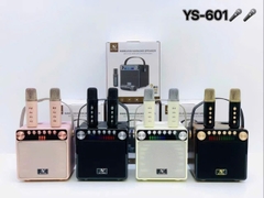 Loa bluetooth karaoke YOSD YS-601 kèm 2 micro không dây siêu đẹp cực hay xách tay chính hãng [BH 6 tháng]