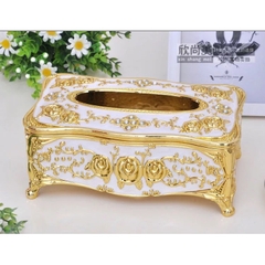 Hộp đựng giấy ăn Hoàng Gia kiểu dáng sang trọng [BH: None] / pktn sale