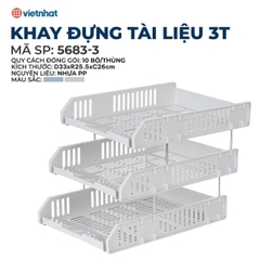 Khay nhựa PP đựng tài liệu VN-5683.3 tiện lợi [BH: NONE] 1l1a12