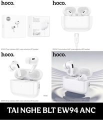 Tai nghe Bluetooth ANC Hoco Ew94 có nút cao su