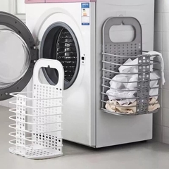 Sọt Giỏ Đựng Đồ, Quần Áo Vật Dụng Treo Tường Nhựa PP Gấp Gọn Tiện Dụng