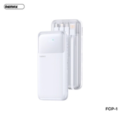 Pin sạc nhanh 22.5w REMAX FCP-1 10.000mAh dự phòng kèm cáp liền pin chính hãng QC3.0 PD [BH 1 năm]