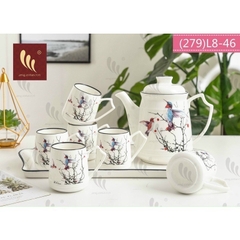 Bộ Ấm trà gốm 7 món cao cấp - MẪU VỀ NGẪU NHIÊN TÙY LÔ [BH: NONE]