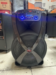 Loa kéo 4 tấc GY-1508 bluetooth karaoke 2 micro không dây siêu hay [BH 1 năm]