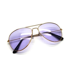Thanh lý kính mát Rayban tím tray - hơi trầy [Bh: None]