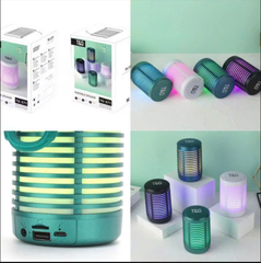 Loa bluetooth T&G TG-371 mẫu loa tròn có đèn led RGB cực đẹp [BH 6 tháng]