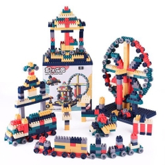 Bộ đồ chơi lego xếp hình 520 chi tiết lắp ráp sáng tạo cho bé [BH:NONE]