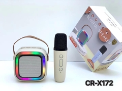 Loa karaoke mini X172 tặng kèm 1 micro không dây (kiểu dáng K12) [BH: 3 THÁNG]