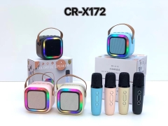 Loa karaoke mini X172 tặng kèm 1 micro không dây (kiểu dáng K12) [BH: 3 THÁNG]