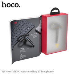 Tai nghe bluetooth HOCO S19  khử tiếng ồn kiểu dáng móc tai chính hãng [BH: 1 NĂM]