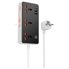 Ổ cắm điện đa năng HOCO AC8A 3U1C 3 ổ cắm 30W [BH 1 NĂM]