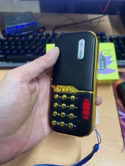 Loa nghe pháp A Di Đà Phật T3 kèm 52 bài kinh, có 2 pin, có đèn pin, có khe gắn thẻ nhớ, có dây đeo, cáp sạc type-c (tương tự Craven CR-836s) [BH 6 tháng]