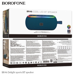 Loa bluetooth BOROFONE BR46 phiên bản thể thao kèm đèn led siêu đẹp chính hãng [BH 1 Năm]