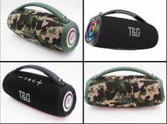 Loa bluetooth T&G TG-395 mẫu loa boom box CAO CẤP có quai xách kèm đèn led cực đẹp [BH 6 tháng]
