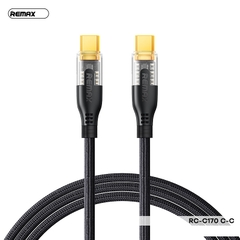 Cáp sạc nhanh 60W Remax RC-C170 C-C Type C ra Type C 1M2 chính hãng [BH 1 năm]