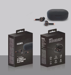 Tai nghe bluetooth MODE 13 (2 tai có doc sạc) có nút cao su  [BH: 3 THÁNG]