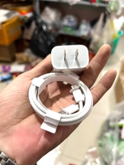 Bộ sạc nhanh 35w iPhone 15 Pro Max G66 dây dù zin 1:1 (cóc 35W 1 cổng type-c + cáp 2 đầu Type-C ra TypeC) full box [BH 6 tháng] / pktn sale