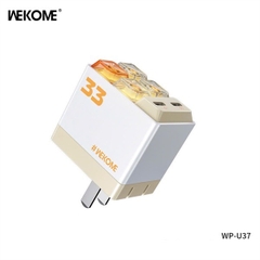 Cóc sạc nhanh 33w WEKOME WP-U37 CN 2 cổng type-c chính hãng [BH 1 năm]