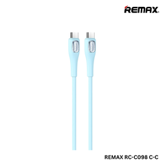 Cáp sạc nhanh 65w REMAX RC-C098 (C-C) 2 đầu Type-C ra TypeC chính hãng [BH 1 năm]