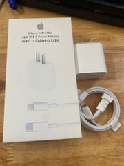 Bộ sạc nhanh 20w hộp iPhone 13 Pro max {Cóc E199967 nhạt,  Cáp FTL936312LTUA]} cho iphone 11 12 13 trở lên [BH: 6 THÁNG]
