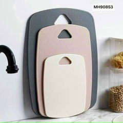 Bộ 3 Thớt Kháng Khuẩn Chống Trơn Trượt Tiện Dụng Nhà Bếp [BH: NONE]