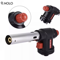 Đèn súng khò gas PURPOSE No504 cao cấp đầu gắn vào chai ga mini [BH 1 tuần]