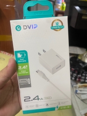 Bộ sạc nhanh 2.4A Dvip Micro KY01-M ( Cóc 1 cổng Usb, Cáp usb ra Micro, a-m) [BH: 6 tháng]