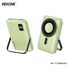 Pin sạc không dây sạc nhanh 22.5W Wekome WP-17 10.000mAh dự phòng QC3.0+PD 22.5W chính hãng [BH 1 Năm]