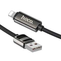 Cáp sạc nhanh 2.4A Lightning HOCO U137 1.2m (usb ra iphone) chính hãng [BH 1 năm]