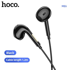 Tai nghe có dây 3.5 HOCO ME6 dài 1m2 có Mic chính hãng [BH 1 năm]