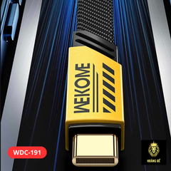 Cáp sạc nhanh 20w WEKOME WDC-191 (C-L) type c ra iphone lightning chính hãng [BH 1 năm]