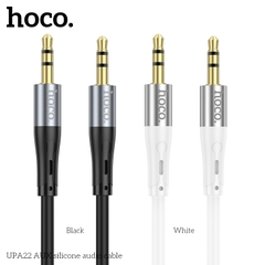 Cáp chuyển đổi âm thanh kỹ thuật số silicone UPA22 3.5mm ra 3.5mm chính hãng [BH: 1 NĂM]