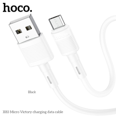 Cáp sạc nhanh HOCO X83 1m Micro 2.4A Chính Hãng [BH 1 NĂM]