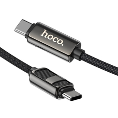 Cáp sạc nhanh 60w HOCO U137 (c-c) 1.2m - 2 đầu type c ra type-c chính hãng [BH 1 năm]