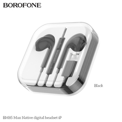 Tai nghe có dây lightning Borofone BM85 Max chui iPhone dài 1m2 chính hãng [BH 1 NĂM]