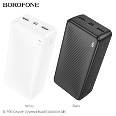 Pin sạc dự phòng Borofone BJ55B 30.000mAh chính hãng [BH: 1 NĂM]