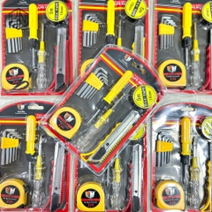 Bộ dụng cụ sửa chữa SC517 gia đình 6 món tiện lợi có lục giác [BH:NONE]