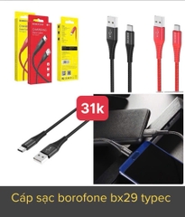 Cáp sạc Borofone Bx29 Type C (usbA- Type c)