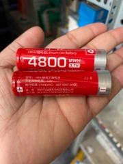 Pin sạc 3v7 2200/4.800mwh 18650 màu đỏ / xanh cho loa pháp loại 1 xịn