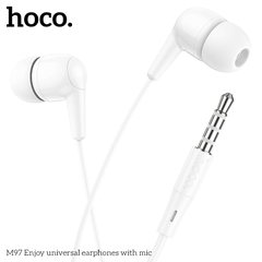 Tai nghe có dây 3.5 HOCO M97 jack 3.5mm chính hãng [BH 1 NĂM]