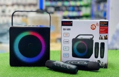 Loa bluetooth karaoke SDRD SD-508 kèm 2 micro không dây cực hay xách tay chính hãng [BH 6 tháng]