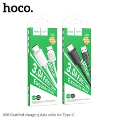 Cáp sạc nhanh HOCO X88 usb ra Type C chính hãng  [BH 1 năm]