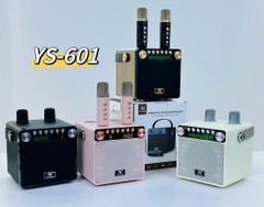 Loa bluetooth karaoke YOSD YS-601 kèm 2 micro không dây siêu đẹp cực hay xách tay chính hãng [BH 6 tháng]