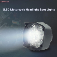 Đèn pha led 9 bóng trợ sáng cho các loại xe [BH: None] / pktn sale