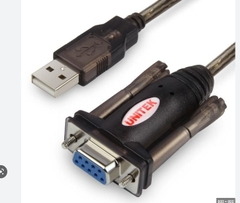 Cáp chuyển USB ra cổng Com Rs232 (cổng cái) UNITEK Y-105D chính hãng [BH 1 tháng] / pktn sale