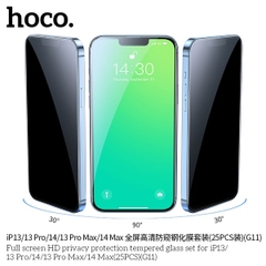 Kính chống nhìn trộm Hoco G11 cho iPhone 7 Plus / 8 Plus  - miếng dán cường lực full màn hình chính hãng