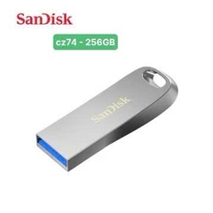 USB 3.1 SanDisk Ultra Luxe CZ74 256GB NHÔM NGUYÊN KHỐI SIÊU BỀN chính hãng [BH: 2 NĂM]